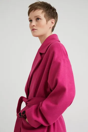 Abrigo 3/4 lana - Imagen 4