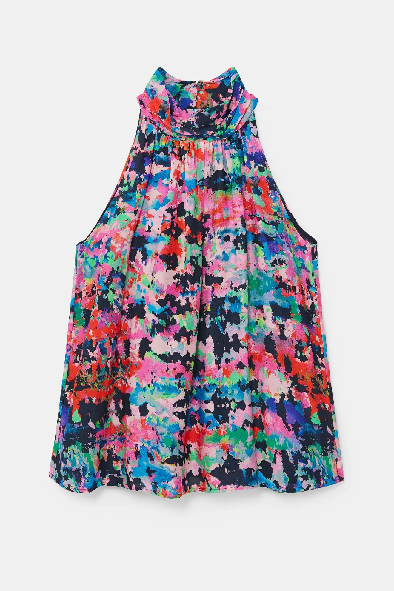 Blusa cuello halter - Imagen 6