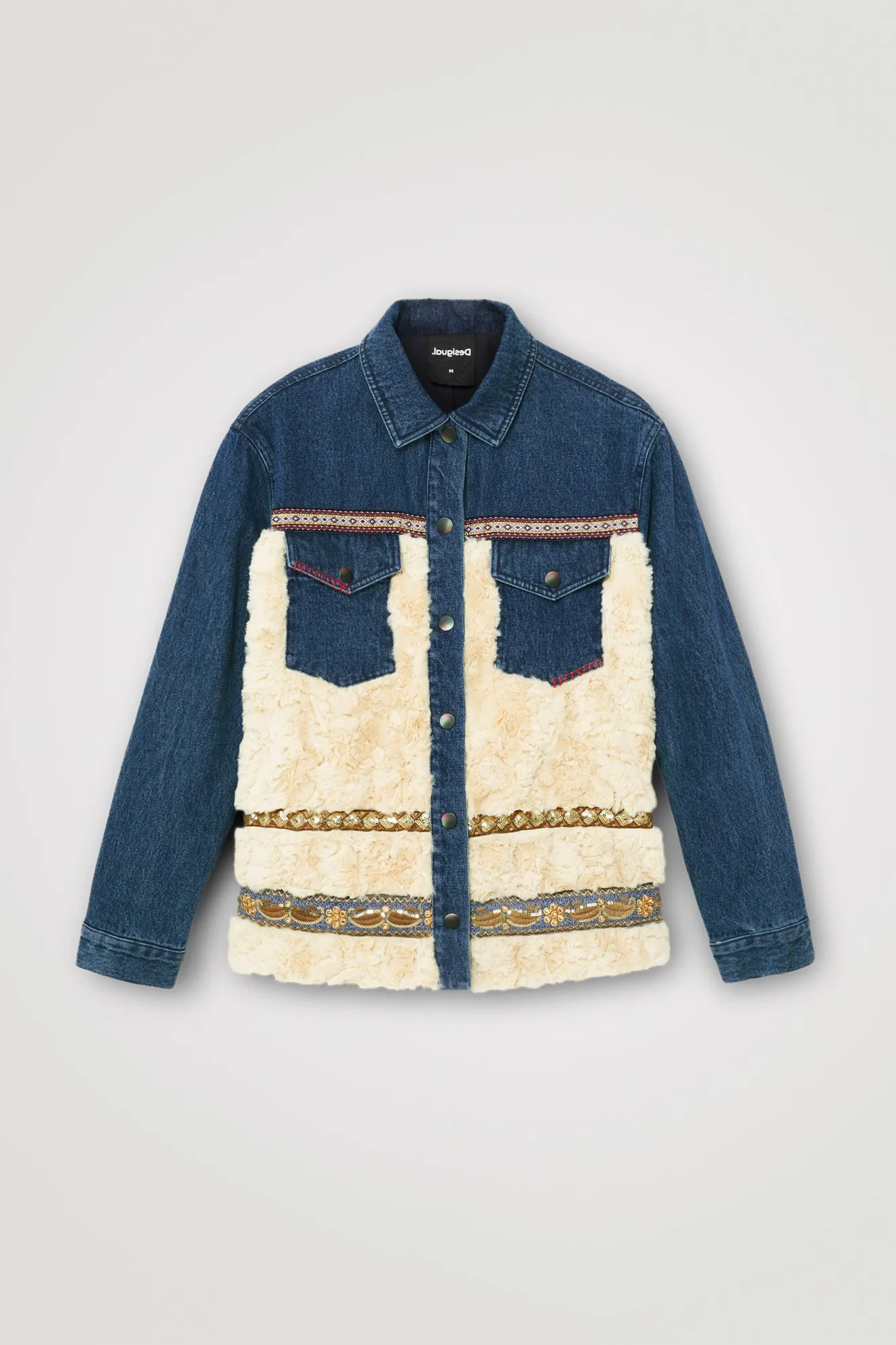 Cazadora vaquera borreguito - Imagen 5