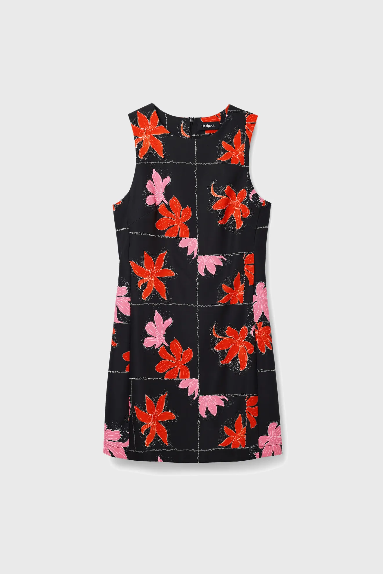 Vestido pichi con flores - Imagen 5